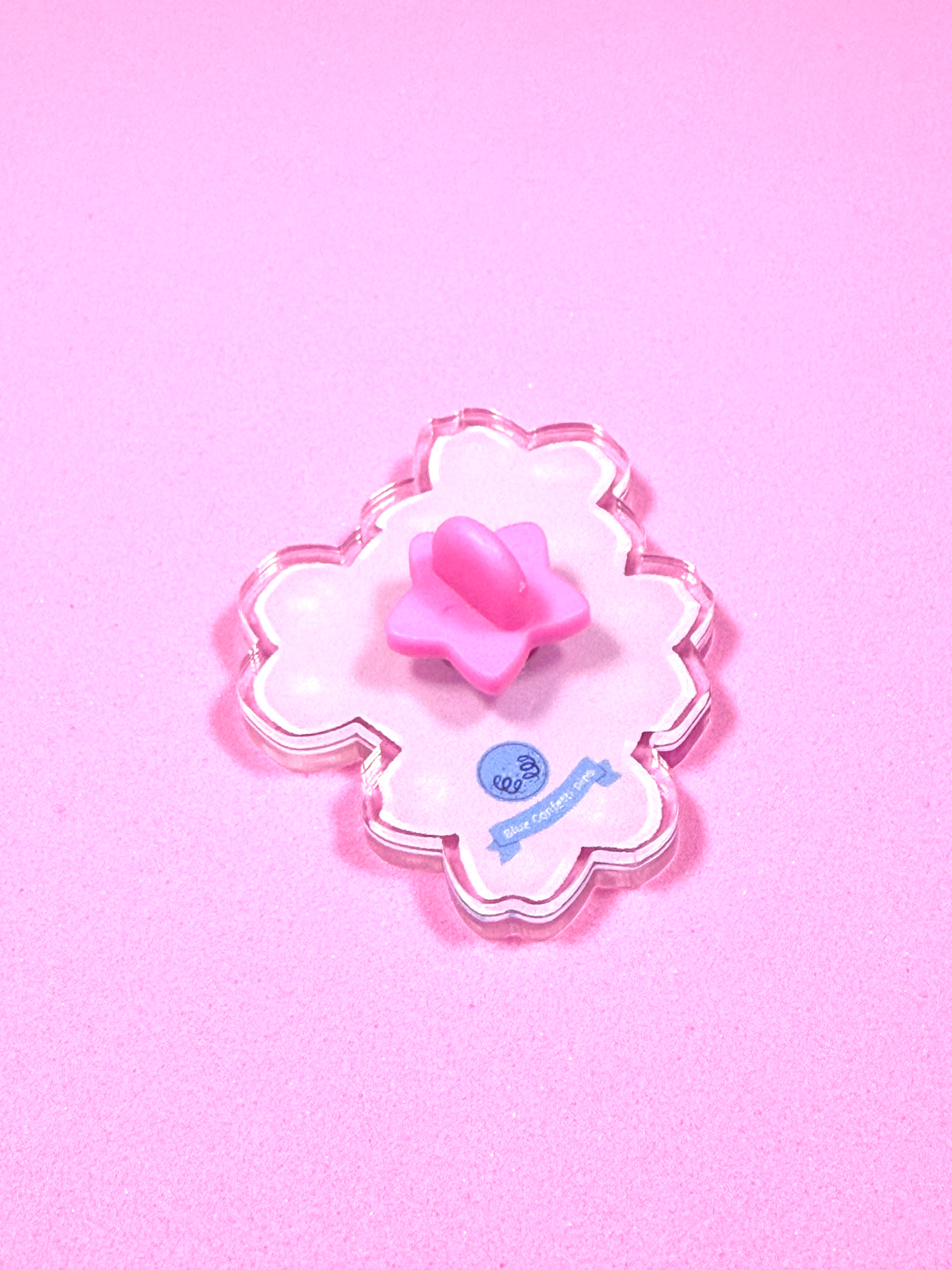 Sakura Bunch Acrylic Pin