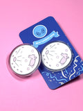 Sakura Moon Acrylic Pin