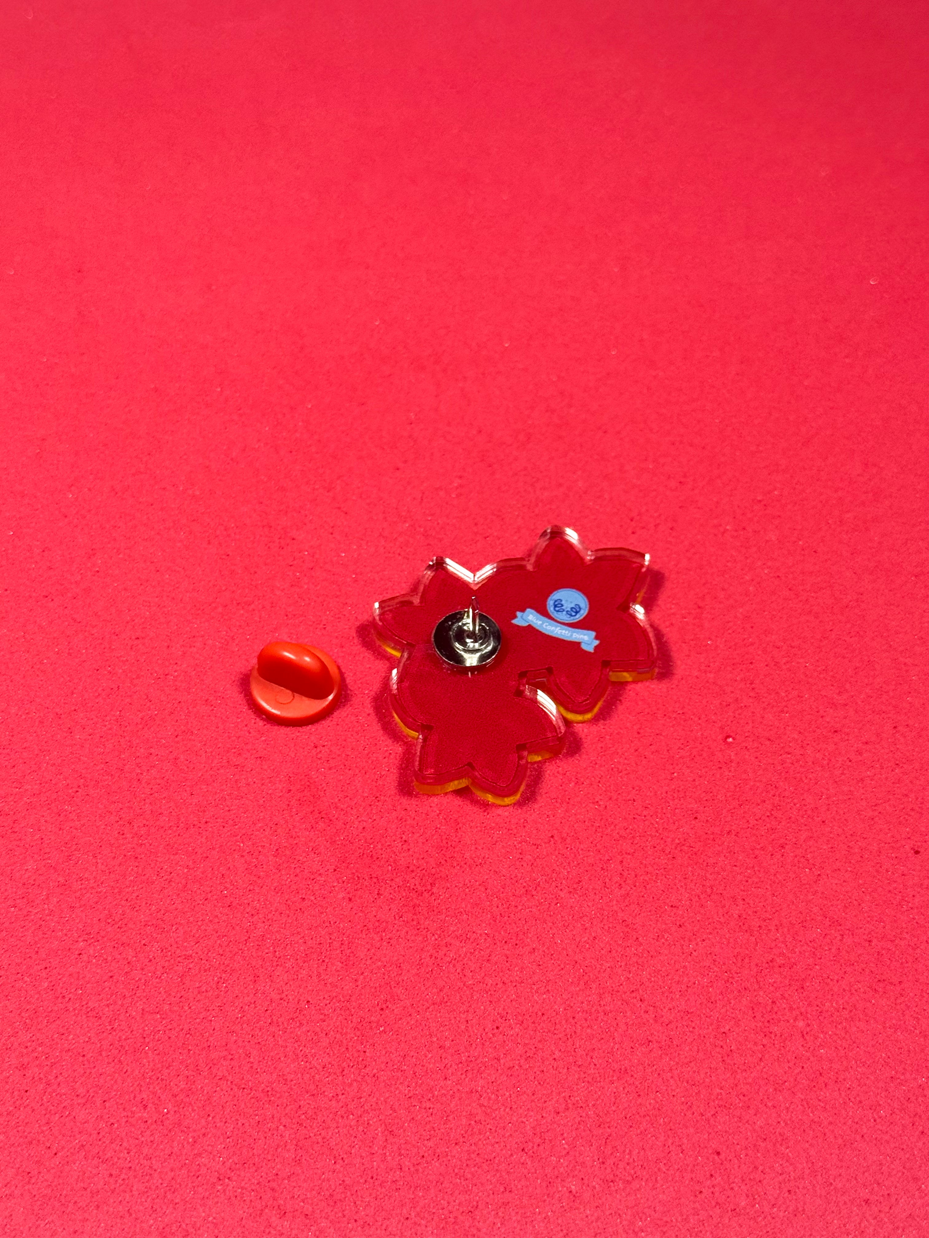 Daffodil Bunch Acrylic Pin