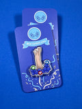 Drowning in Likes Acrylic Pin
