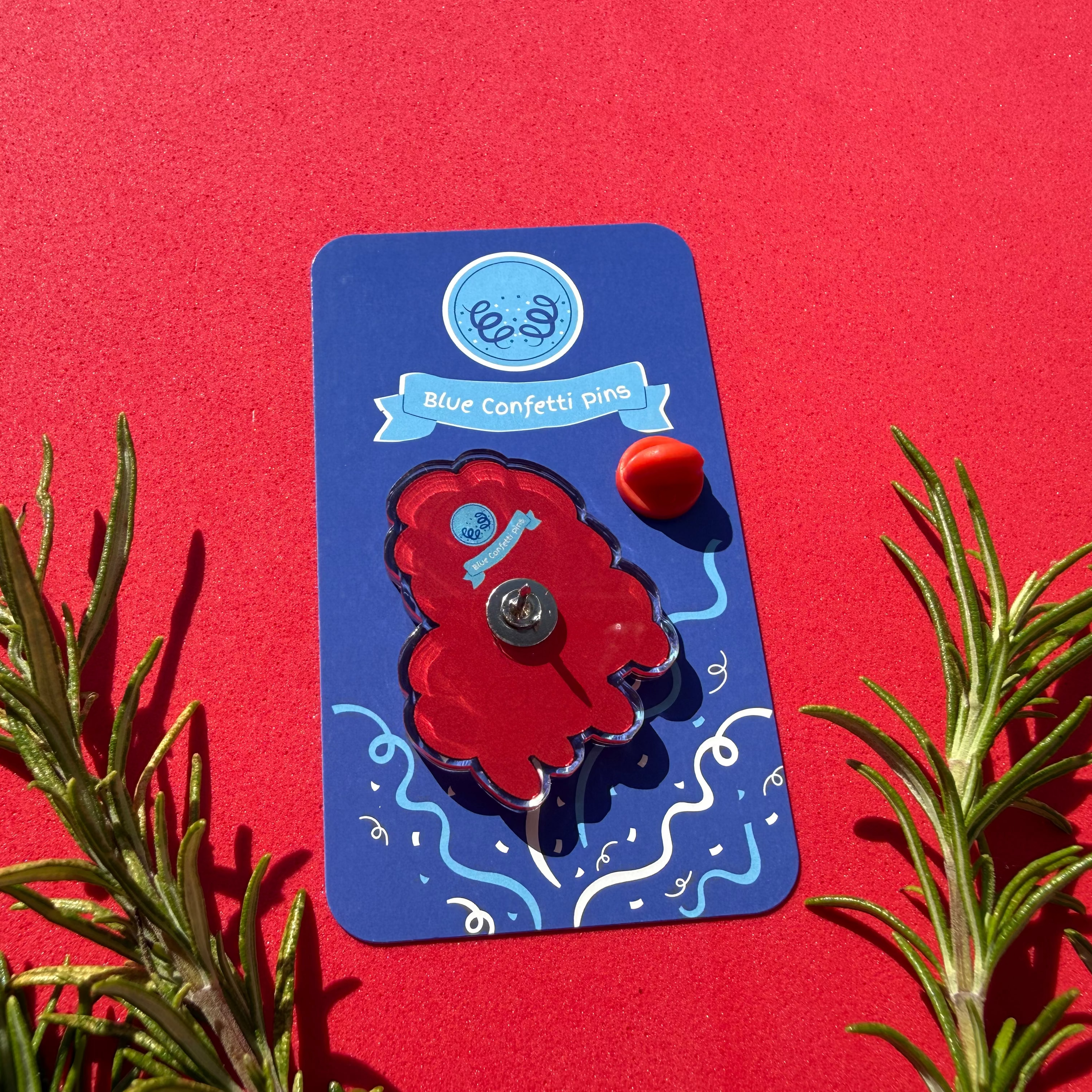 Alwyn the Sheep Acrylic Pin
