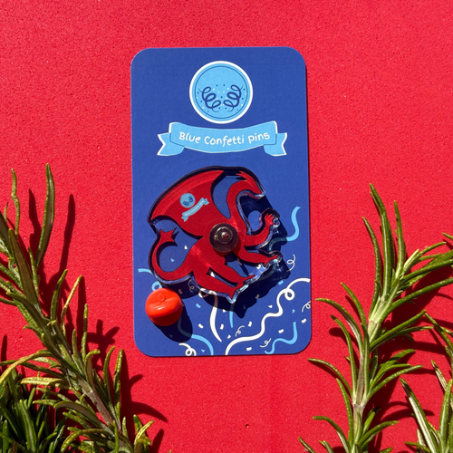 Dewi the Dragon Acrylic Pin