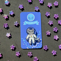 Tabitha the Space Cat Acrylic pin
