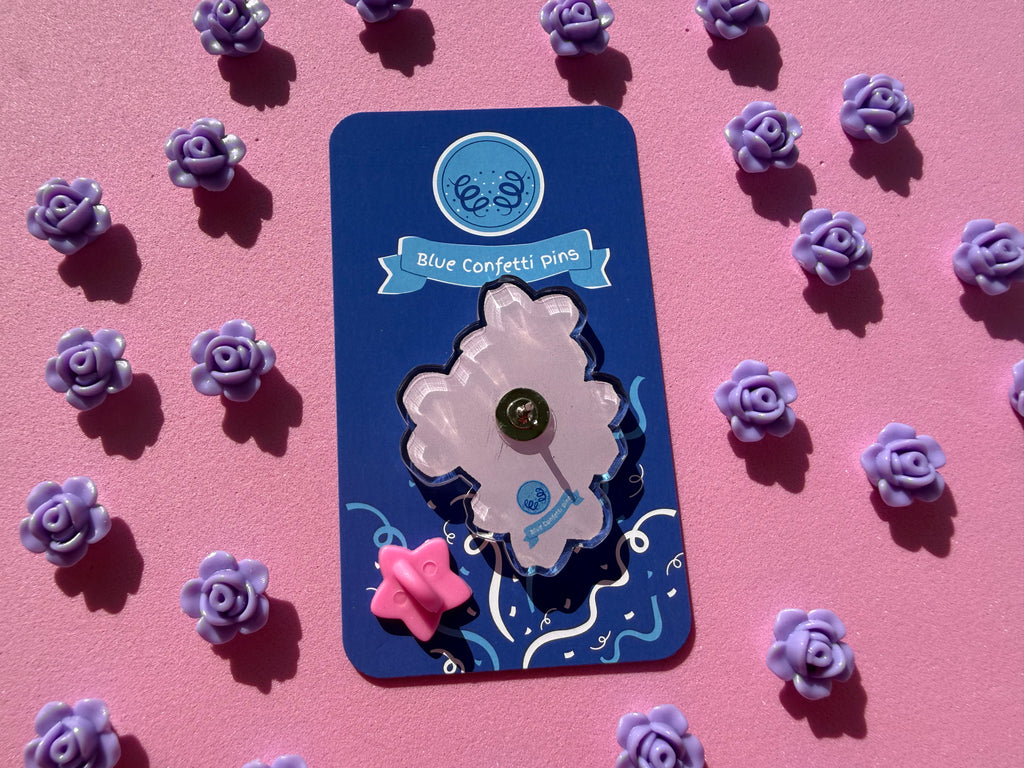 Sakura Bunch Acrylic Pin